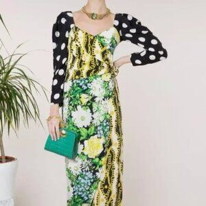 RIXO Celia Silk Dress Size XS (Orig. $452)